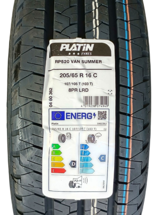 205/65 R16C 8kat 107/105T RP520 yazlık ticari lastik PLATIN 2056516